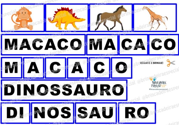 Formando Palavras Animais [PDF] - Image 5